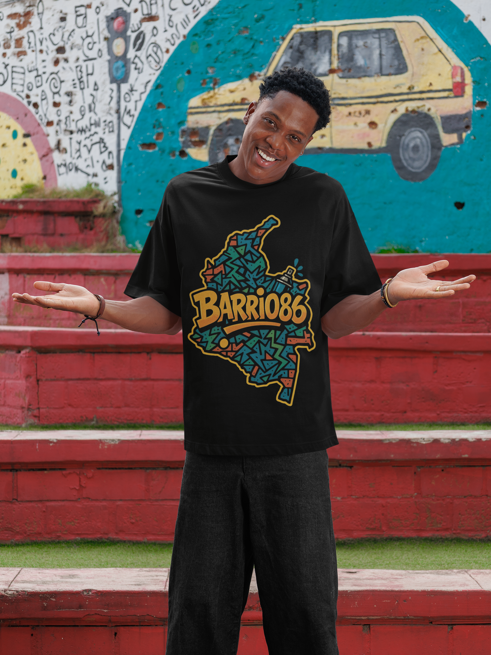 Colombian Heat – Latin Street Legacy Tee